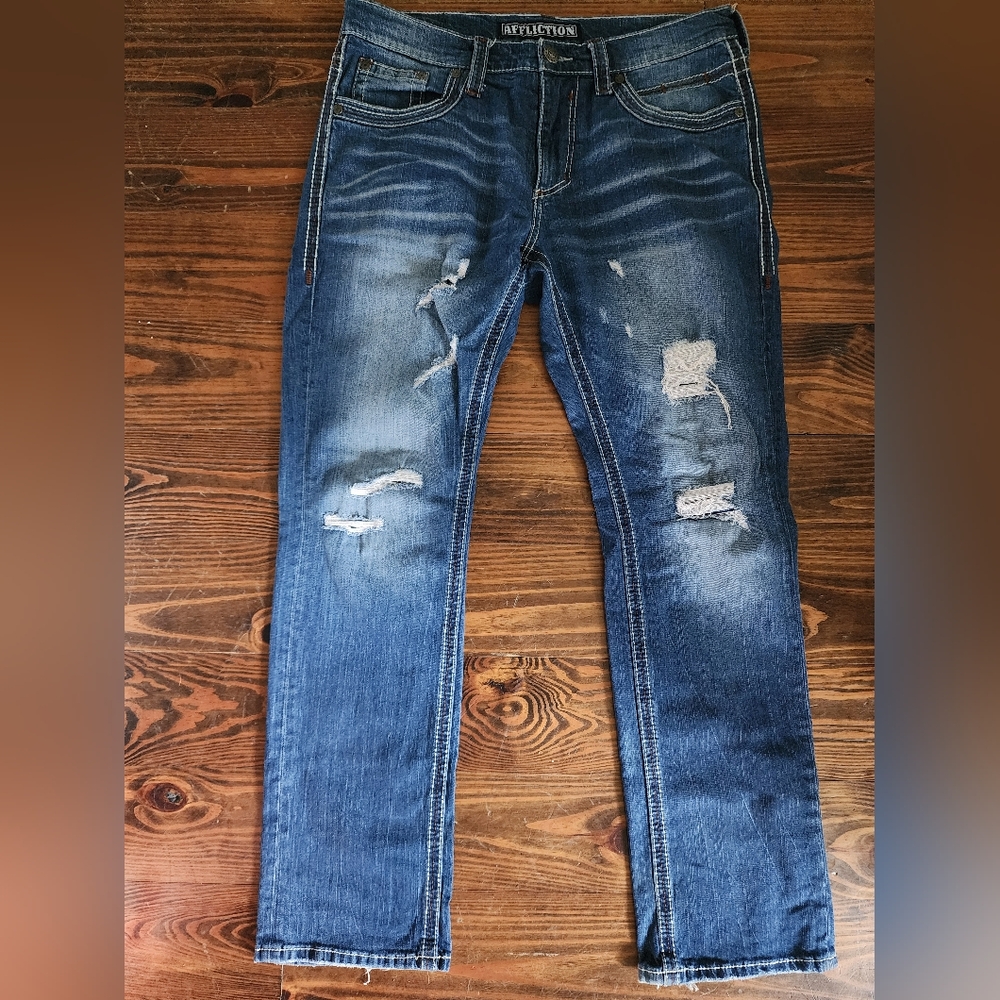 AFFLICTION ACE SZ 34 JEANS